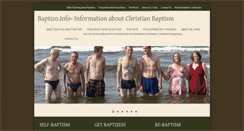 Desktop Screenshot of baptizo.info